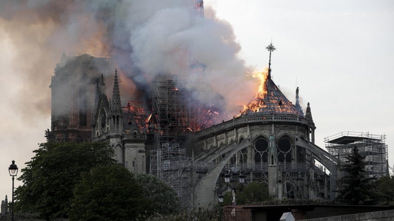 Cause of Notre Dame Fire: Short Circuit or Cigarettes Probably Caused the Blaze in Cathedral, Says French Police