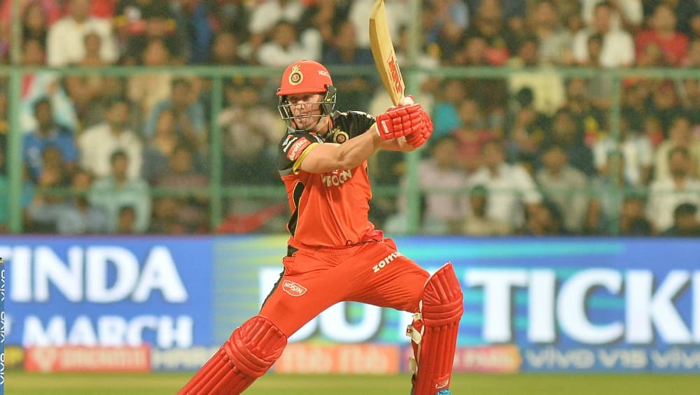 AB de Villiers in Royal Challengers Bangalore Jersey Images & HD