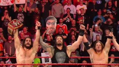 WWE RAW April 15, 2019 Results and Highlights: Smackdown’s AJ Styles Joins Roman Reigns and Seth Rollins for the 6-Man Tag Team Match in Superstar Shake-Up Night