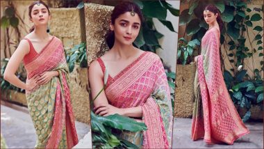 Alia Bhatt Looks So Stunning In A Saree That You Would Want To Take Her Home To Impress Your Mom! View Pic