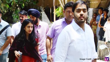 Anant Ambani and Radhika Merchant Spotted in Bandra, View Pics of The 'Rumoured Couple'