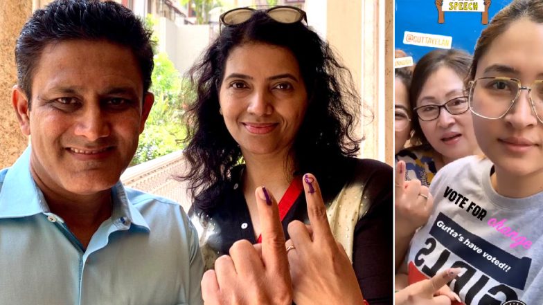 Anil Kumble, Rohan Bopanna, Jwala Gutta Cast Their Votes For Lok Sabha Elections 2019, Urge Citizens To Vote