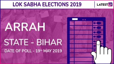 Arrah Lok Sabha Constituency Election Results 2019 in Bihar: RK Singh of BJP Wins The Seat