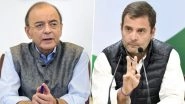 Arun Jaitley Mocks Rahul Gandhi, Priyanka Ahead of Phase 4 Lok Sabha Elections, Says BJP Will Win Polls With Even Bigger Mandate Than 2014