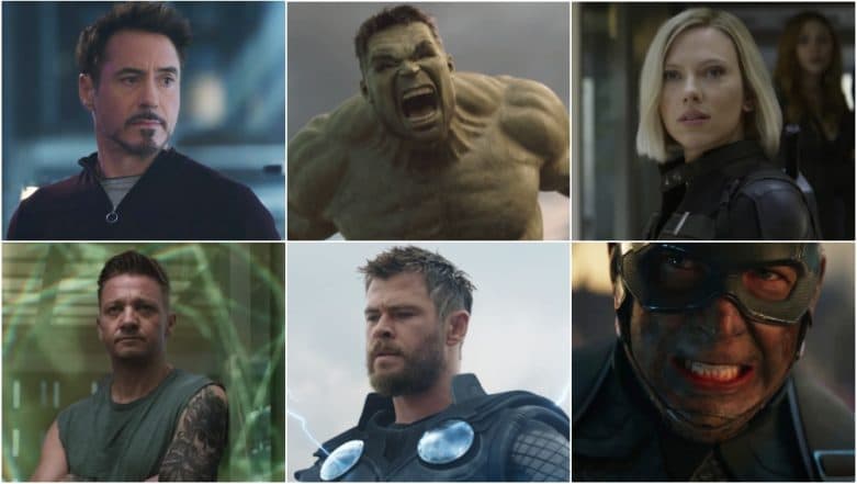 Avengers Endgame Superheroes Death List Names Of Characters