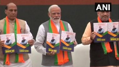 BJP Manifesto For 2019 Lok Sabha Elections: List of Major Promises Made in 'Sankalp Patra'