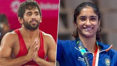 Khel Ratna Awards 2019: Bajrang Punia and Vinesh Phogat Recommended For Prestigious Prize by Wrestling Federation of India