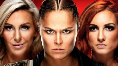 WWE Raw April 1, 2019 Results: Brawl Between Ronda Rousey, Charlotte Flair and Becky Lynch Ends With Them Getting Arrested Before Wrestlemania 35 (Watch Video)