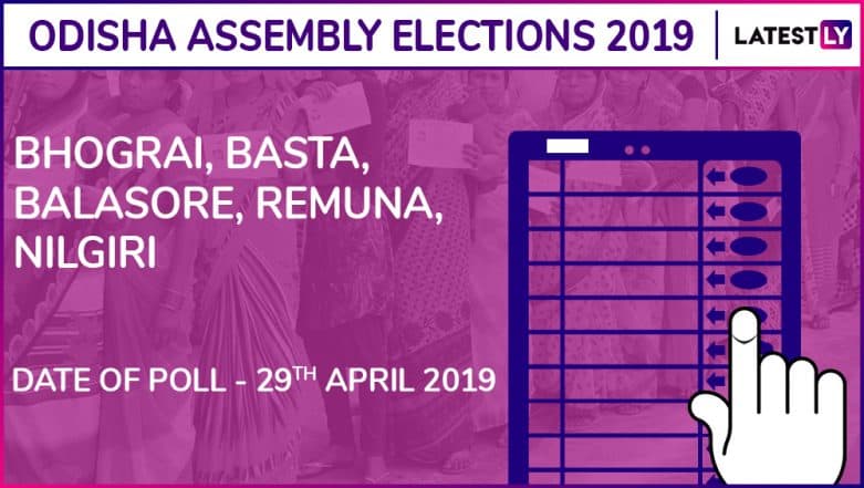 Bhograi, Basta, Balasore, Remuna, Nilgiri Assembly Elections Results 2019 in Odisha: BJD Wins 3 Seats, BJP 2 Bhograi, Basta, Balasore, Remuna, Nilgiri Assembly Elections Results 2019 in Odisha: BJD Wins 3 Seats, BJP 2