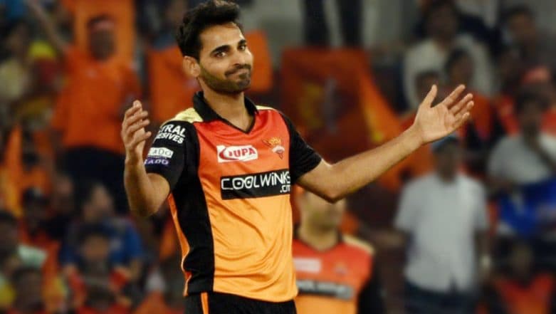 KXIP vs SRH, VIVO IPL 2019: Will Bhuvneshwar Kumar Reach 100 Wickets While Playing for Hyderabad in the Upcoming Game Against Punjab KXIP vs SRH, VIVO IPL 2019: Will Bhuvneshwar Kumar Reach 100 Wickets While Playing for Hyderabad in the Upcoming Game Against Punjab
