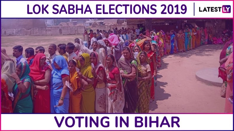 Bihar Lok Sabha Elections 2019: Phase 7 Voting Concludes for Nalanda, Patna Sahib, Pataliputra, Arrah And Four Other Parliamentary Constituencies; 49.92% Voter Turnout Recorded