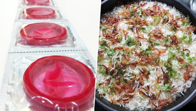 Hyderabadi Biryani to Burn Calories or Add Them? Manforce Condom & Zomato Have a Funny Exchange on April Fools’ Day Joke Hyderabadi Biryani to Burn Calories or Add Them? Manforce Condom & Zomato Have a Funny Exchange on April Fools’ Day Joke
