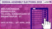 Brajarajnagar, Jharsuguda, Talsara, Sundargarh, Birmitrapur Assembly Election Results 2019 in Odisha: Check List of Winning Candidates