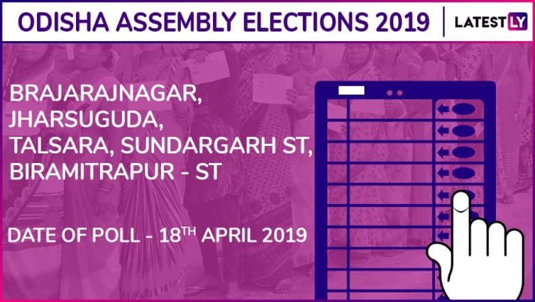 Brajarajnagar, Jharsuguda, Talsara, Sundargarh, Birmitrapur Assembly Election Results 2019 in Odisha: Check List of Winning Candidates Brajarajnagar, Jharsuguda, Talsara, Sundargarh, Birmitrapur Assembly Election Results 2019 in Odisha: Check List of Winning Candidates