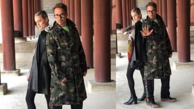 Avengers: Endgame Actors Brie Larson And Robert Downey Jr. With Their Intimidating Poses Want Thanos To Be Scared Of Them - View Pics