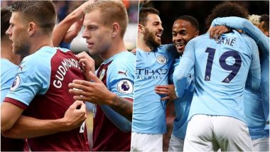 Burnley FC vs Manchester City, EPL 2018–19 Live Streaming Online: How to Get Premier League Match Live Telecast on TV & Free Football Score Updates in Indian Time?