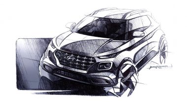 2019 Hyundai Venue Sub-Compact SUV Design Sketches Officially Released; Scheduled To Make India Debut on April 17