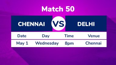 CSK vs DC, IPL 2019 Match 50 Preview: Battle for Top Spot Between Chennai Super Kings, Delhi Capitals