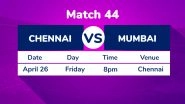 CSK vs MI, IPL 2019 Match 44 Preview: Chennai Super Kings Eye Revenge Against Mumbai Indians