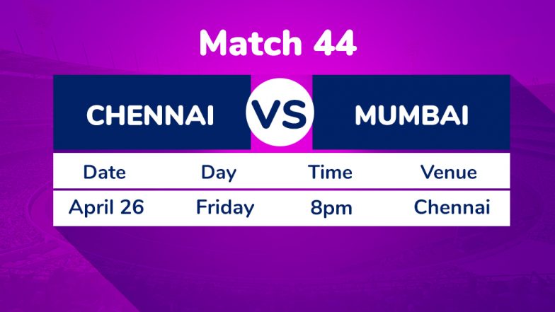 CSK vs MI, IPL 2019 Match 44 Preview: Chennai Super Kings Eye Revenge Against Mumbai Indians