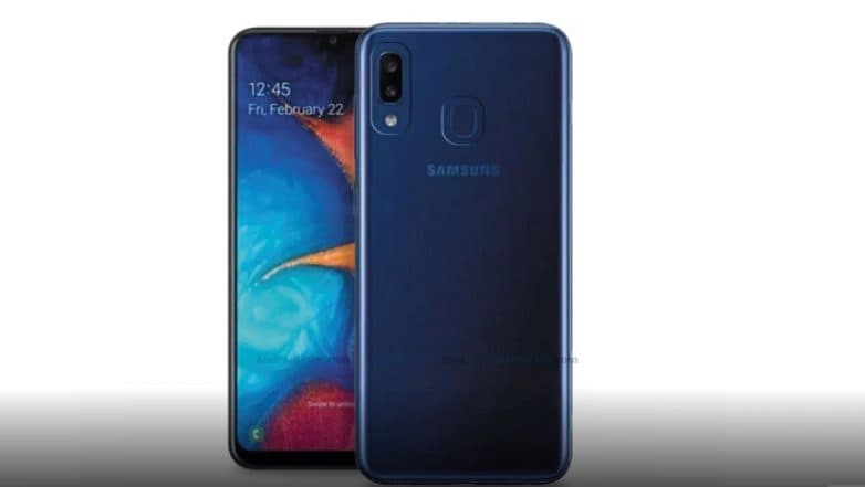 Samsung Galaxy A20e Render Image Surfaces Online; Likely To Be Unveiled on April 10 As Toned Down Version of Galaxy A20e Samsung Galaxy A20e Render Image Surfaces Online; Likely To Be Unveiled on April 10 As Toned Down Version of Galaxy A20e