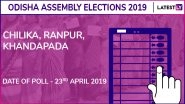 Chilika, Ranpur, Khandapada Assembly Elections 2019 Results in Odisha: BJD Wins All 3 Seats