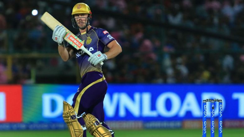RR vs KKR, IPL 2019: Kolkata Batsman Chris Lynn Escapes After Getting Bowled by Rajasthan Bowler Dhawal Kulkarni (Watch Video)