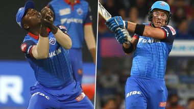 Ahead of RR vs DC IPL 2019 Match, Colin Ingram and Sherfane Rutherford of Delhi Capitals Toil Hard in Net Practice (Watch Video)