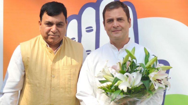Lok Sabha Elections 2019: Former BJP MP Suresh Chandel Joins Congress