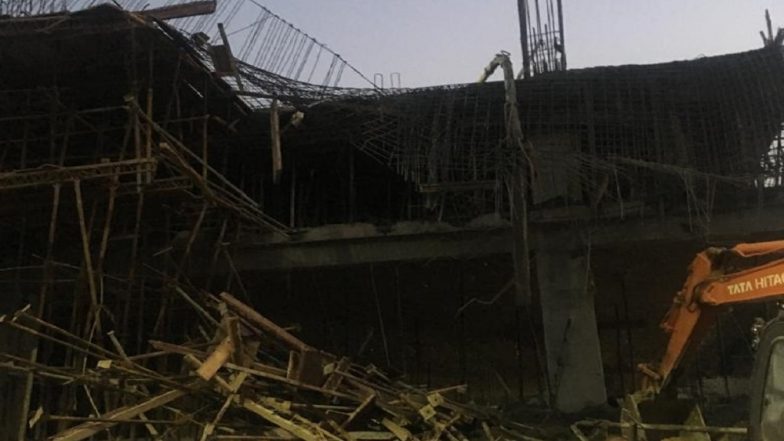 Bengaluru Building Collapse: Two Labourers Dead, Eight Injured After Multi-Level Car Parking Collapses in Yeswanthpur
