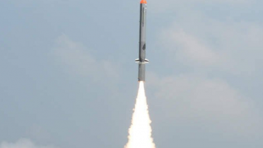 India Successfully Test Fires Supersonic Cruise Missile 'Nirbhay' Off Odisha Coast