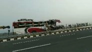 Uttar Pradesh: 7 Dead, 34 Injured After Bus Rams Into Truck on Agra-Lucknow Expressway