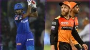 DC vs SRH Head-to-Head Record: Ahead of IPL 2019 Eliminator Clash, Here Are Match Results of Last 5 Delhi Capitals vs Sunrisers Hyderabad Encounters!