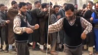 Dancing Voter From Bandipora in Jammu and Kashmir is Winning Hearts on Social Media Amid Phase I Voting For Lok Sabha Elections 2019; Watch Video