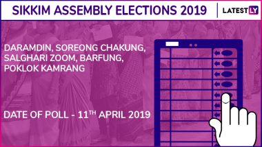 Daramdin, Soreong Chakung, Salghari Zoom, Barfung, Poklok Kamrang Assembly Elections 2019: Candidates, Poll Dates, Results of Sikkim Vidhan Sabha Seats