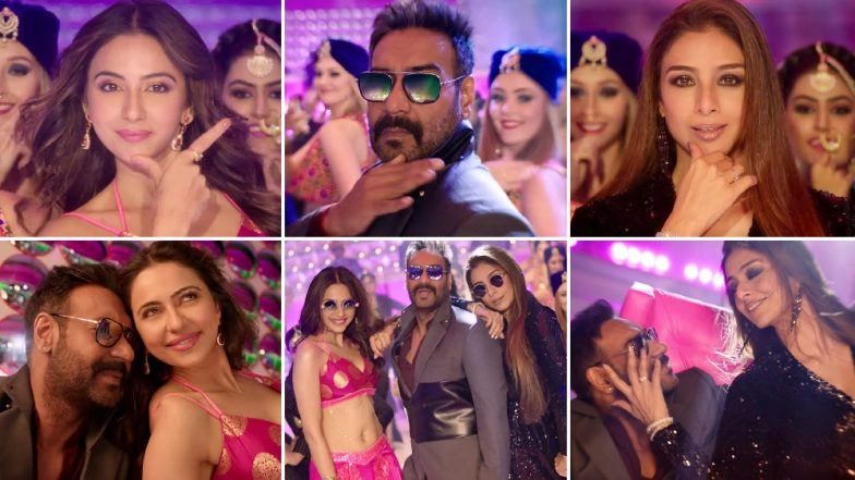 De De Pyaar De Song Hauli Hauli: Rakul Preet, Ajay Devgn, Tabu’s Slow-Paced Track Fails to Give Us the Groovy Vibes (Watch Video)