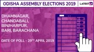 Dhamnagar, Chandabali, Binjharpur, Bari, Barchana Assembly Elections Results 2019 in Odisha: BJP Wins 1, BJD Bags 4 Constituencies