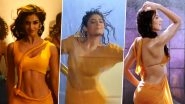 Bharat Song Slow Motion: Disha Patani&rsquo;s Yellow Saree Reminds Us of Raveena Tandon&rsquo;s from Mohra, Katrina Kaif&rsquo;s from De Dana Dhan and Others