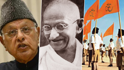 Farooq Abdullah Calls RSS 'Murderers of Mahatma Gandhi', Alleges BJP Responsible for Death of 'Father of Nation'