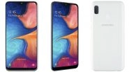 Samsung Galaxy A20e Smartphone With 5.8-inch Infinity V-Display Launched: Price, Specifications & Features