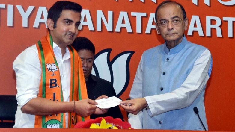 Gautam Gambhir Named BJP Candidate From East Delhi, Meenakshi Lekhi Fielded From New Delhi in Lok Sabha Elections 2019