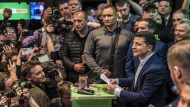 Comedian Volodymyr Zelensky Wins Ukraine Presidential Elections in Landslide