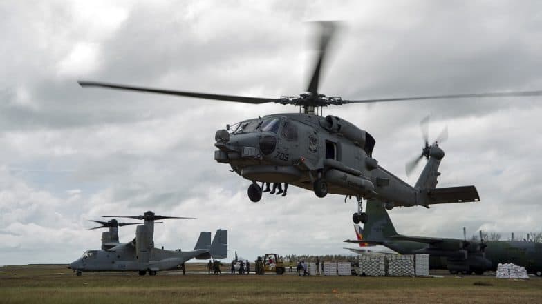 US Approves Sale of 24 Submarine-Hunting MH-60R Seahawk Helicopters to India US Approves Sale of 24 Submarine-Hunting MH-60R Seahawk Helicopters to India