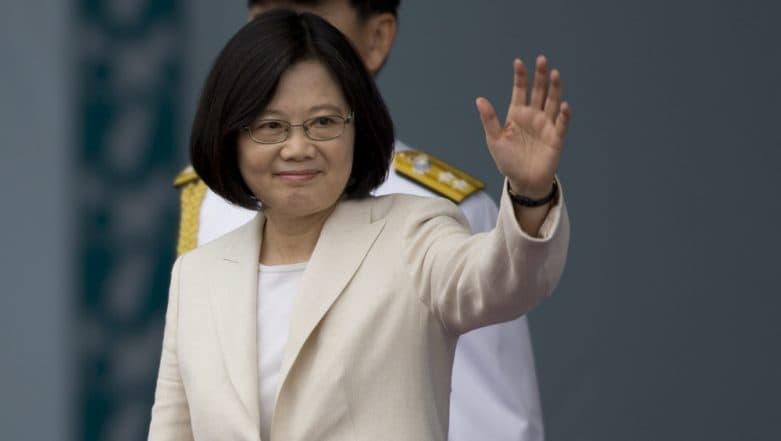 Taiwan President Tsai Ing-wen Says US Trade Deal Would Boost Security Taiwan President Tsai Ing-wen Says US Trade Deal Would Boost Security
