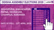 Ghasipura, Anandapur, Patna, Keonjhar, Champua, Karanjia Assembly Elections Results 2019 in Odisha: Check List of Winning Candidates