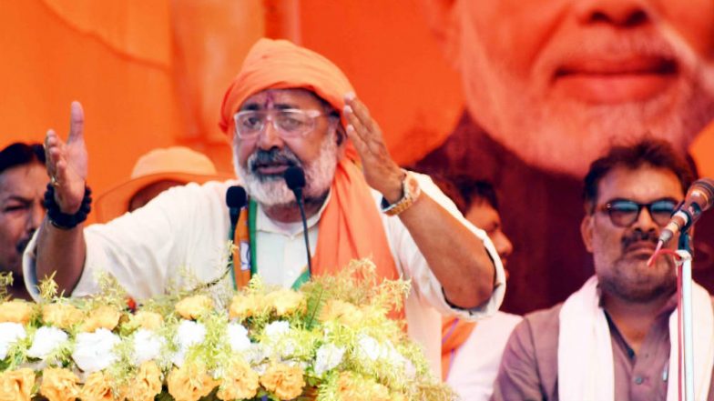 India More Scared of Those Who Speak Pakistan's Language in Parliament: Giriraj Singh