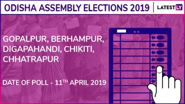 Gopalpur, Berhampur, Digapahandi, Chikiti, Chhatrapur Assembly Elections 2019 Results: Candidates, Names of Winning MLAs of Odisha Vidhan Sabha Seats