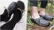 Would You Buy Goth Crocs With Spikes and Chains For Rs 18000? The Internet is Obsessed!