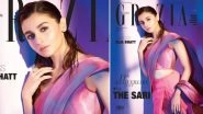 A Simple Saree and We Are Sold! Alia Bhatt is Here to Rule Your Hearts With Her New Photoshoot for Grazia India