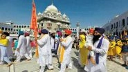 Baisakhi Festival Concludes at Pakistan's Gurdwara Panja Sahib; Over 2000 Indian Sikh Pilgrims Participate (Watch Video)